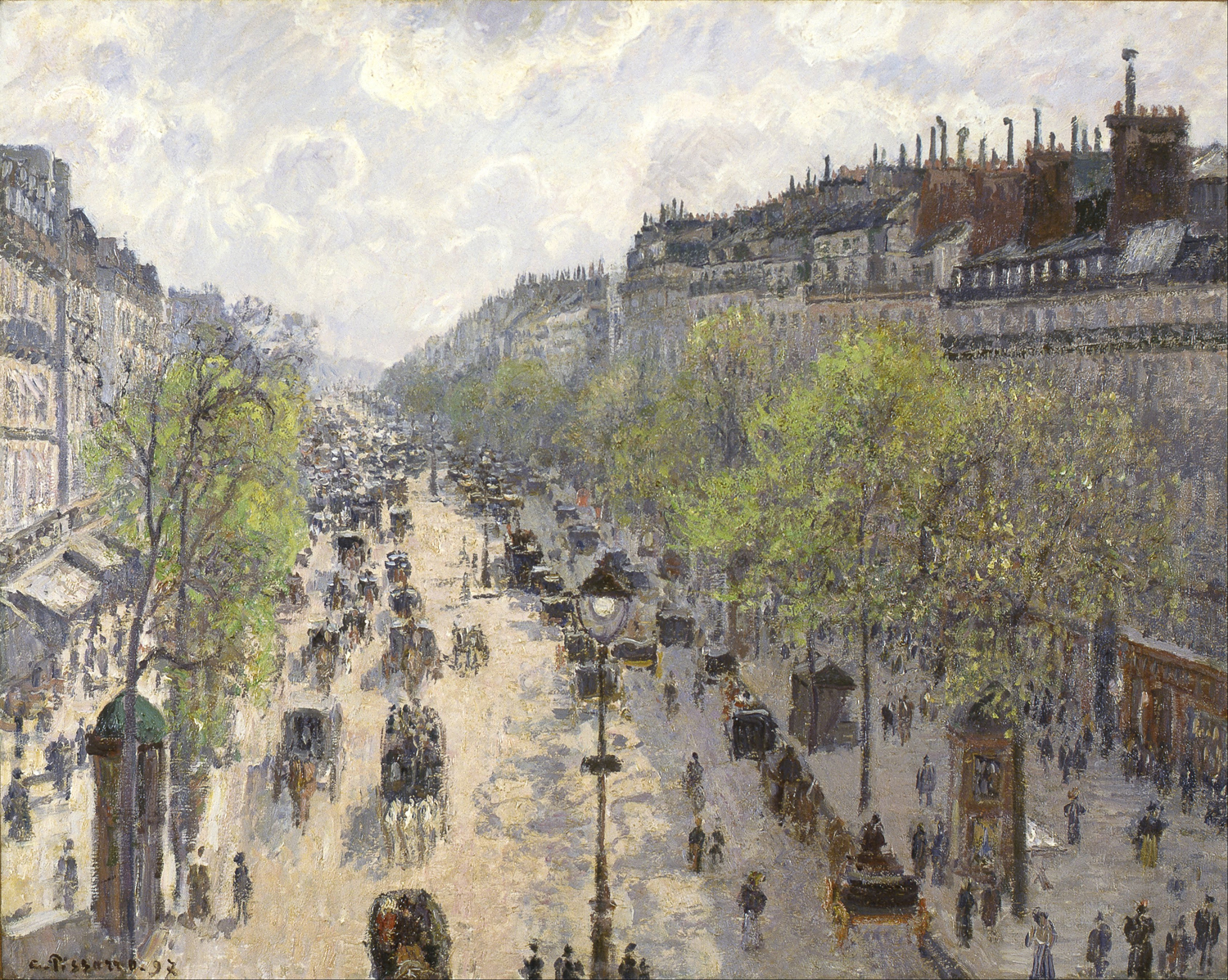 Boulevard Montmartre, Spring, 1897