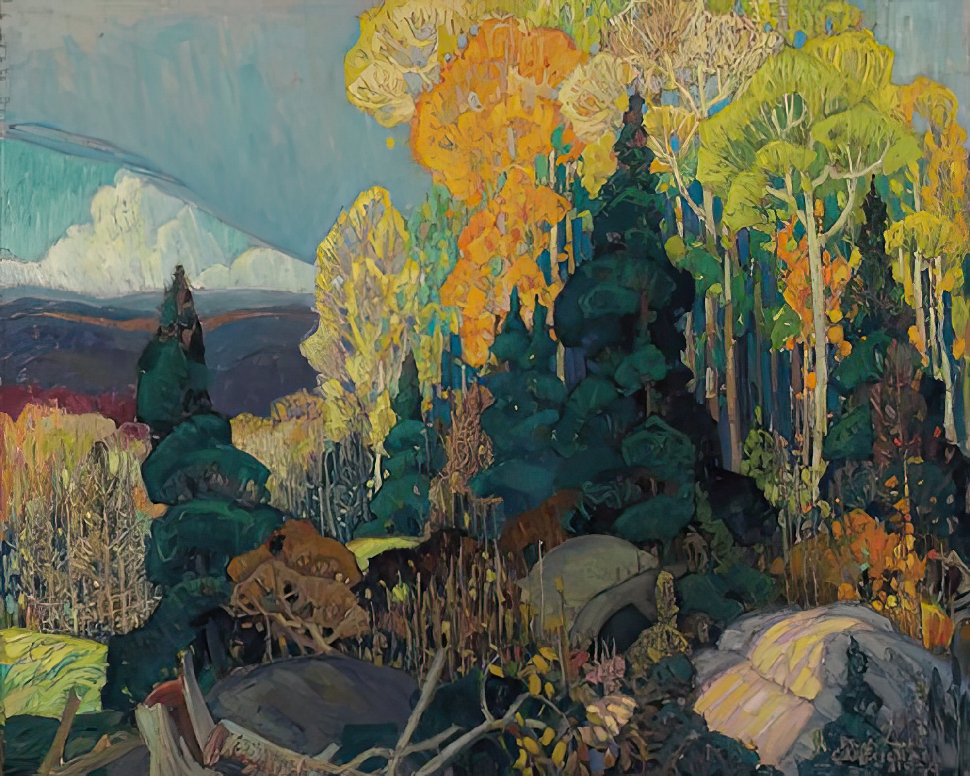 Auyumn Hillside
