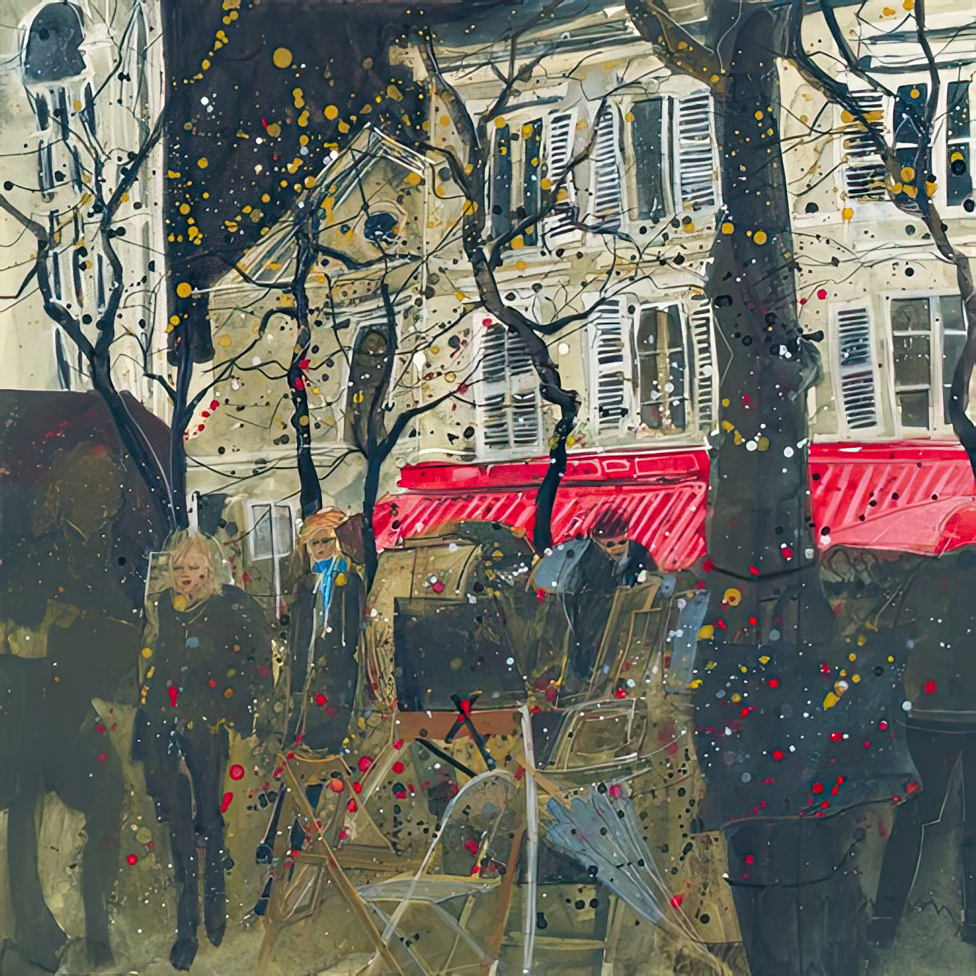 Autumn, Montmartre, Paris