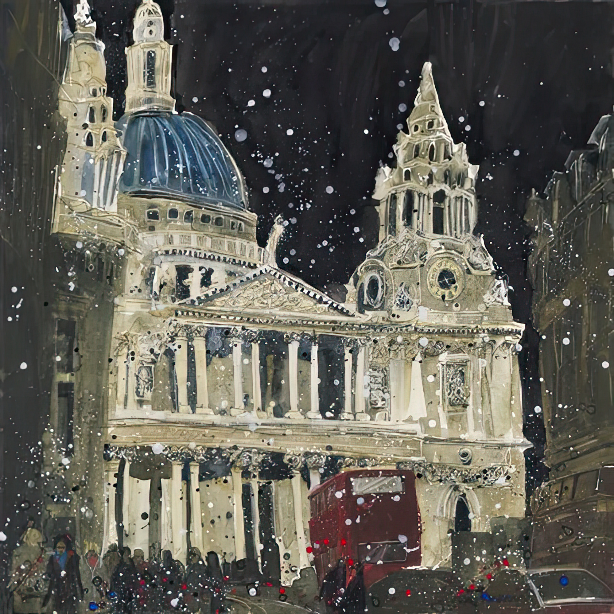 St Paul's, Front Elevation. London