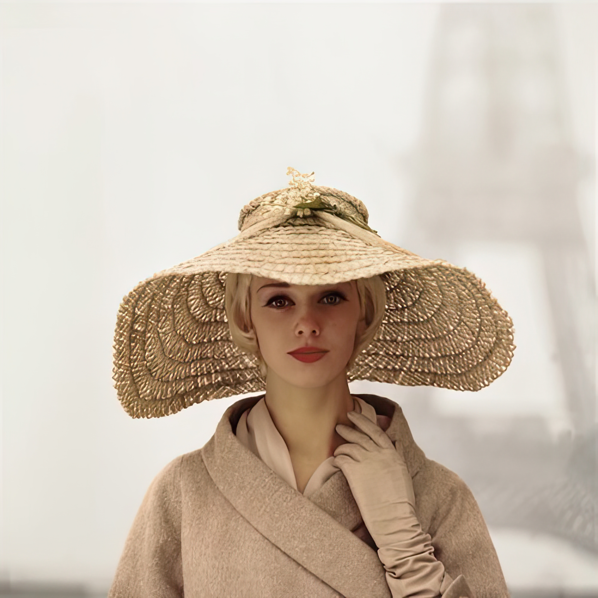 Girl with a Straw Hat