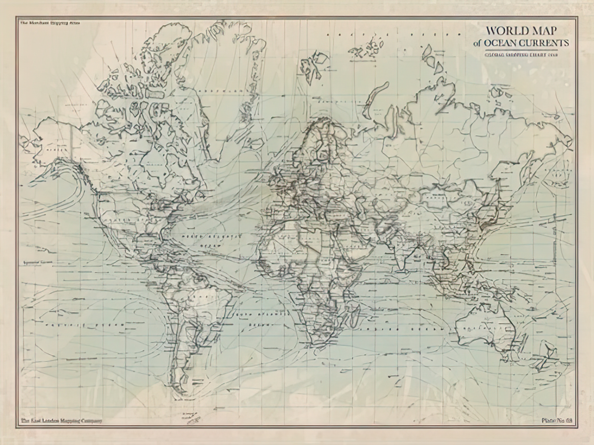 Ocean Current Map I