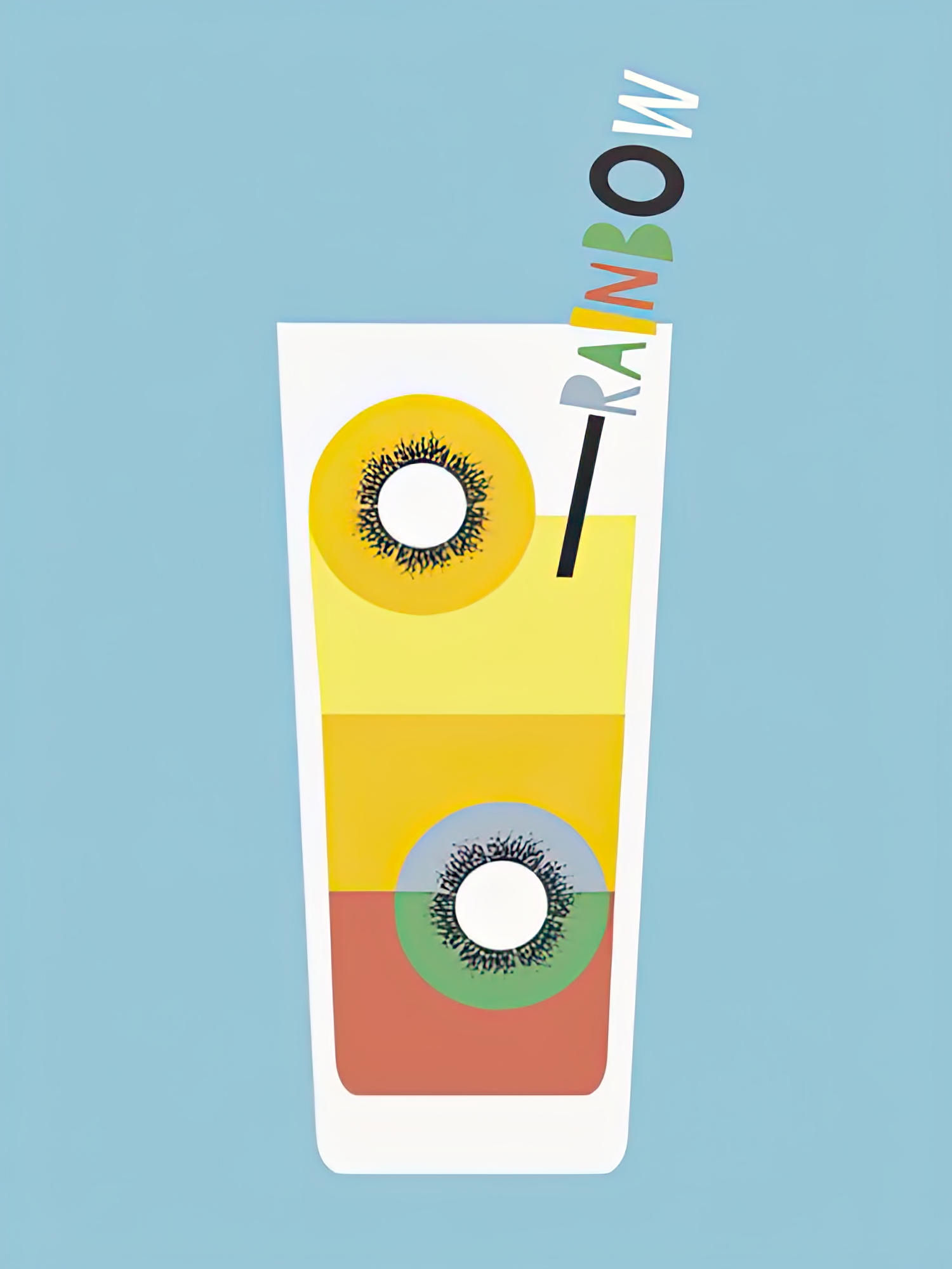 Stylish Cocktails - Rainbow