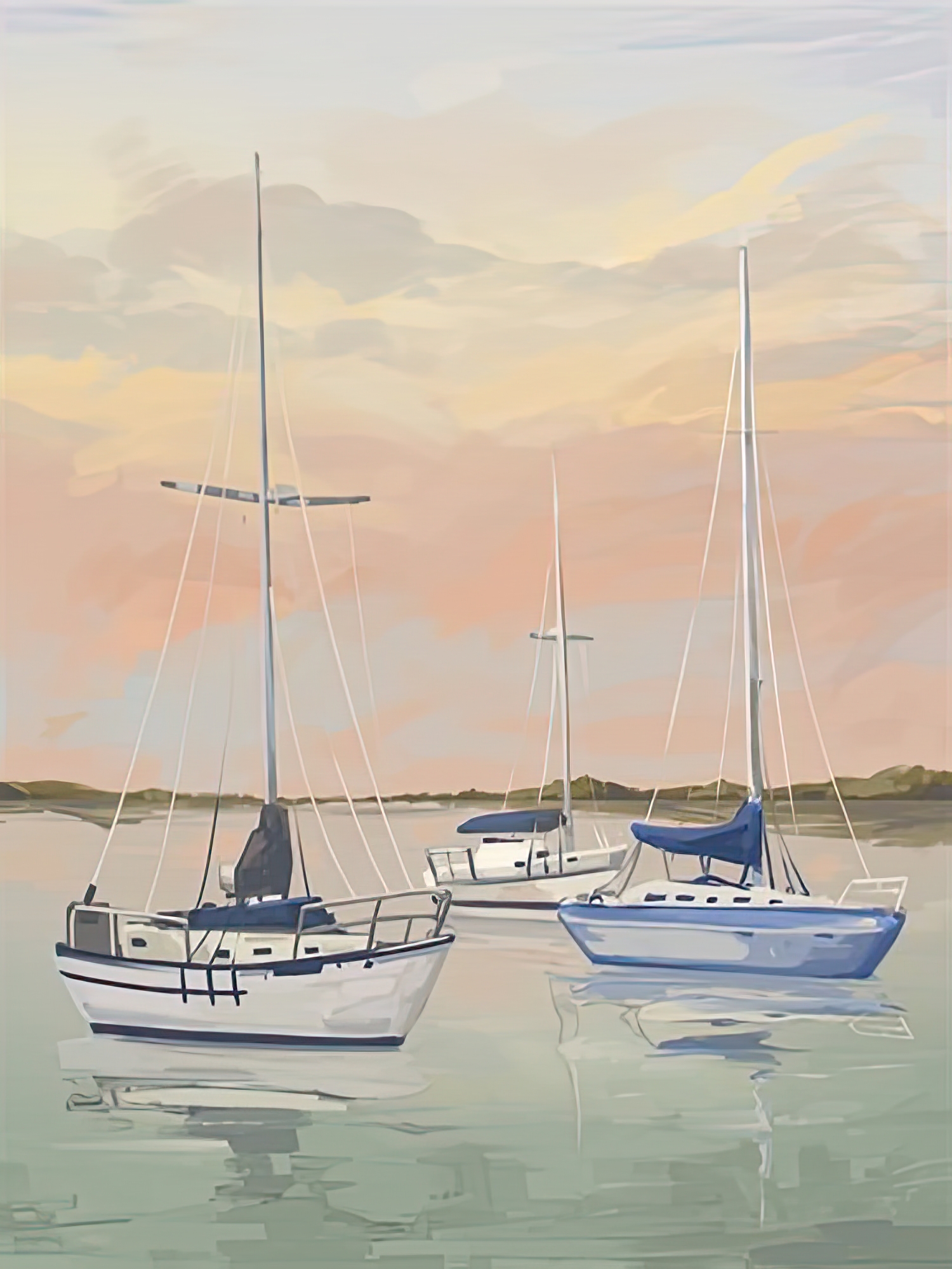 Hazy Sunsets - Coast