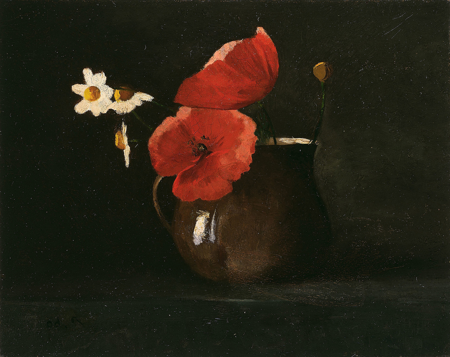 Flowers, Poppies and Daisies, c. 1867