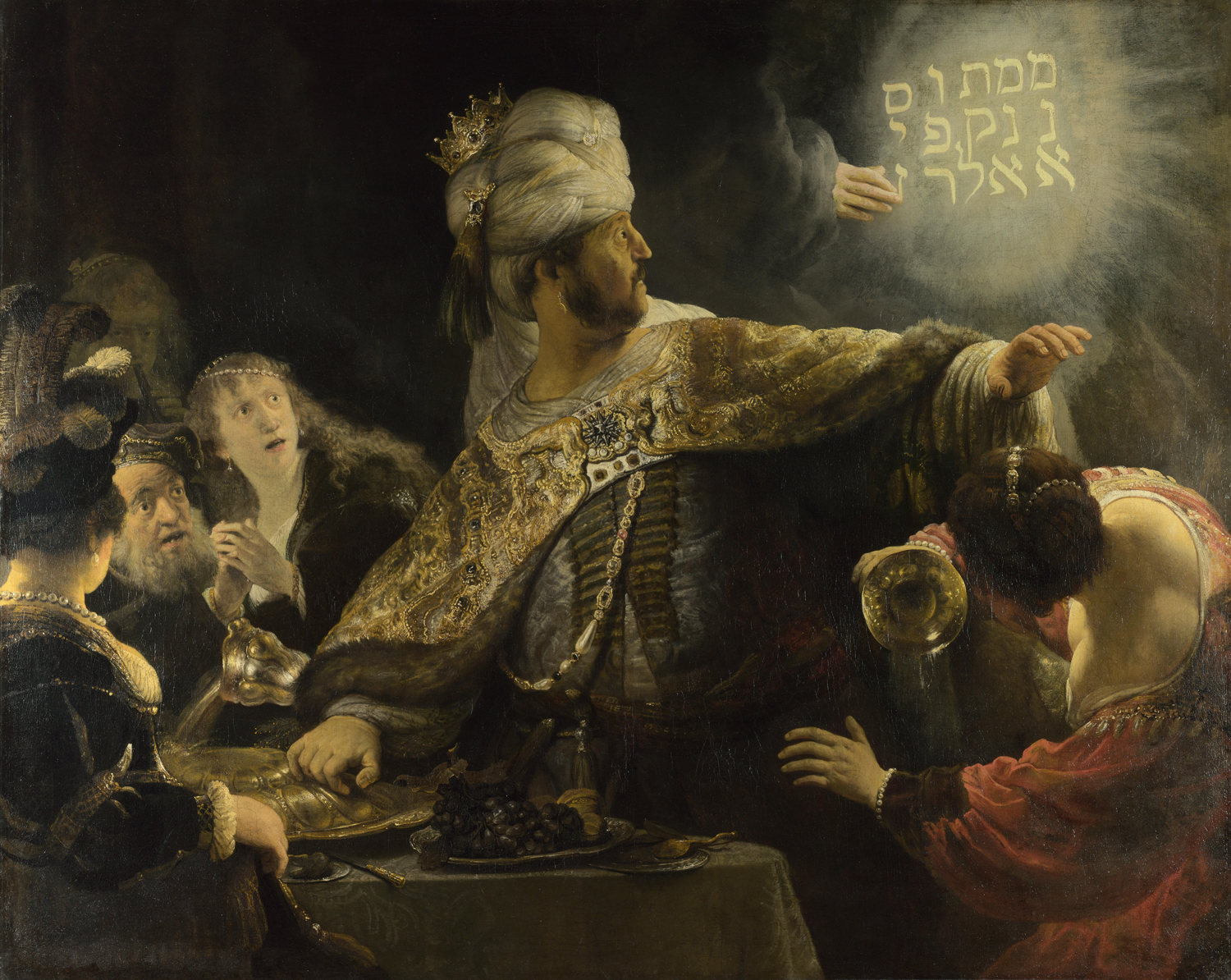 Belshazzar's Feast, c. 1635-38
