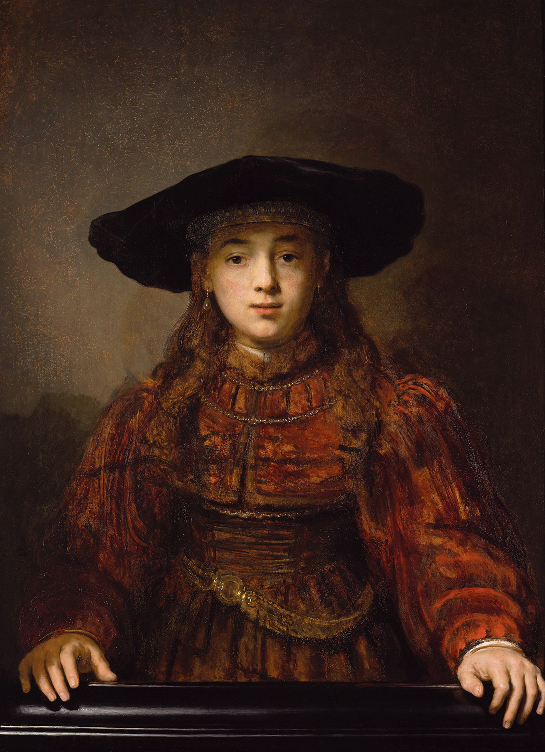 The Girl in a Picture Frame, 1641