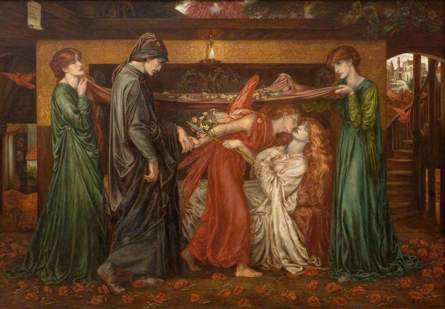 Dante's Dream on the Day of the Death of Beatrice, 1880
