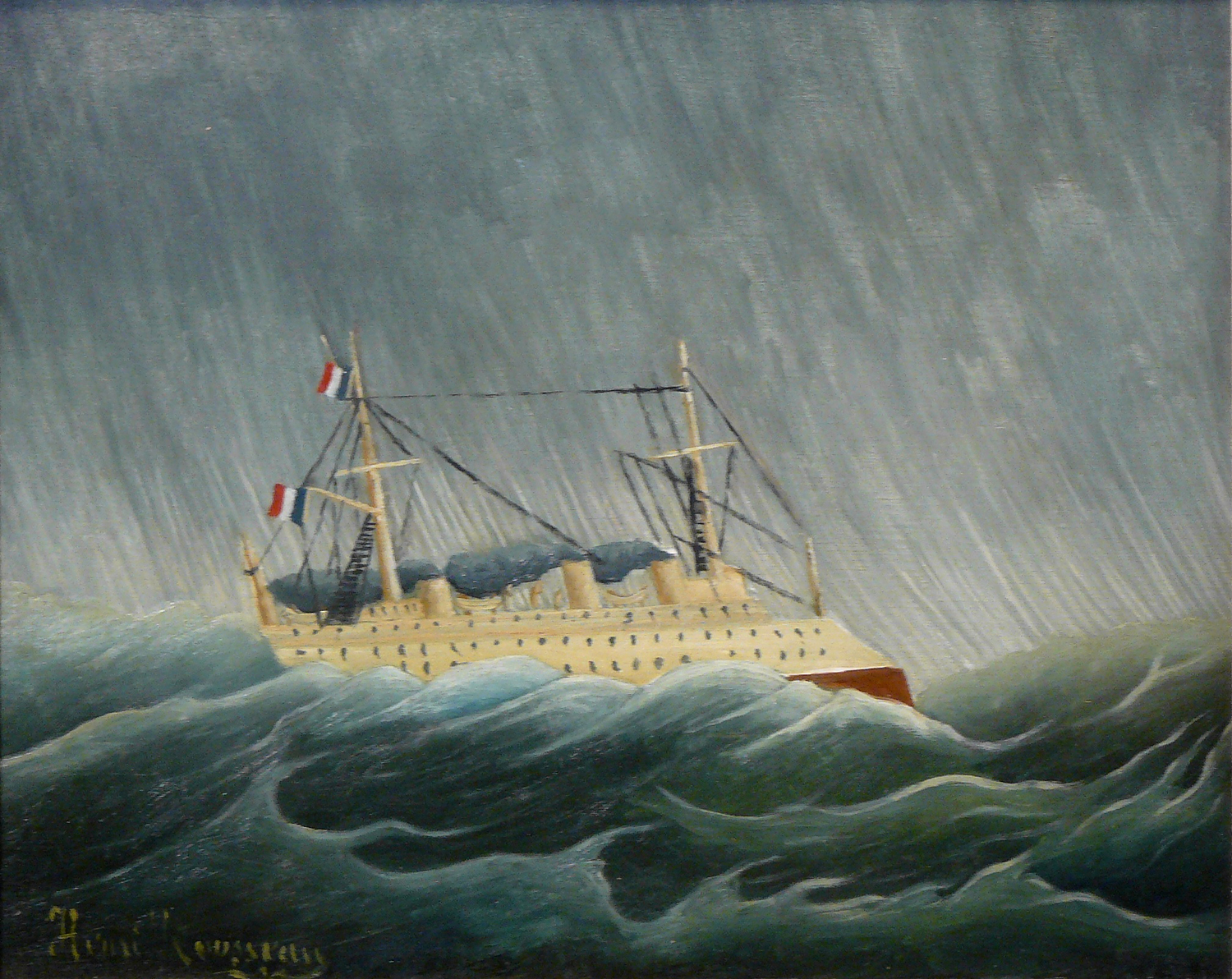A Ship in a Storm, c. 1899