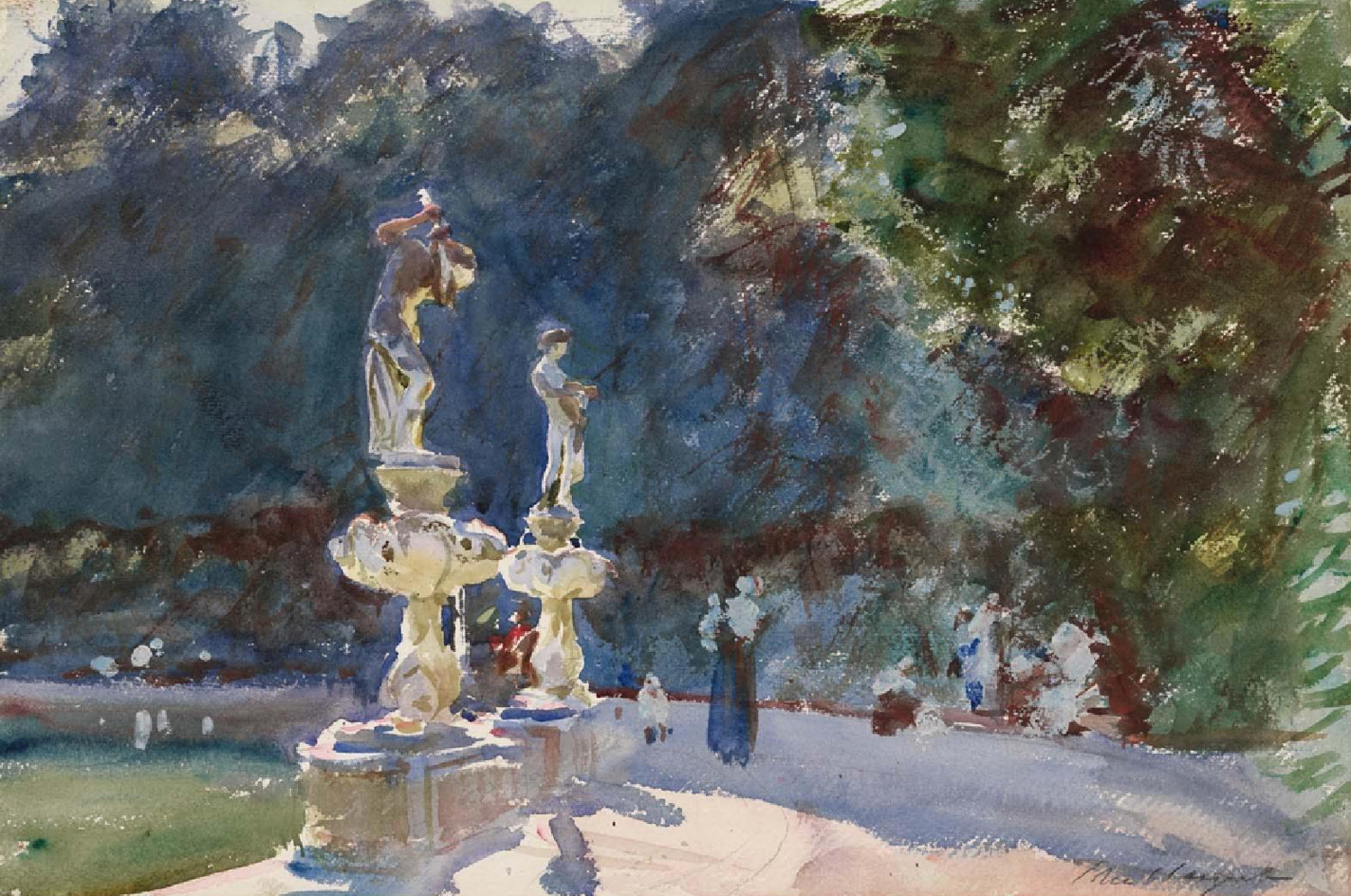 Florence Fountain, Boboli Gardens, 1910