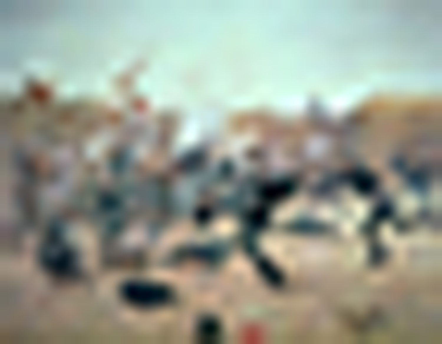 Defending the Fort c Just Wall Decor Defending the Fort c 1870