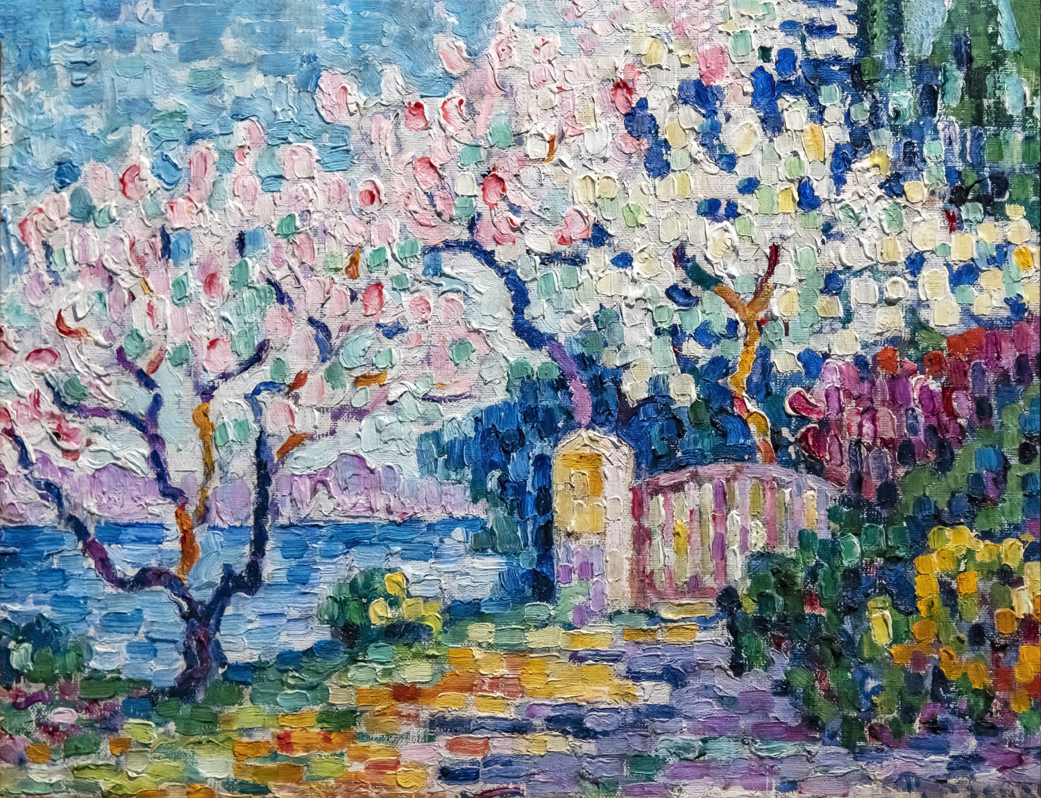 Almond Trees in Bloom, c.1896