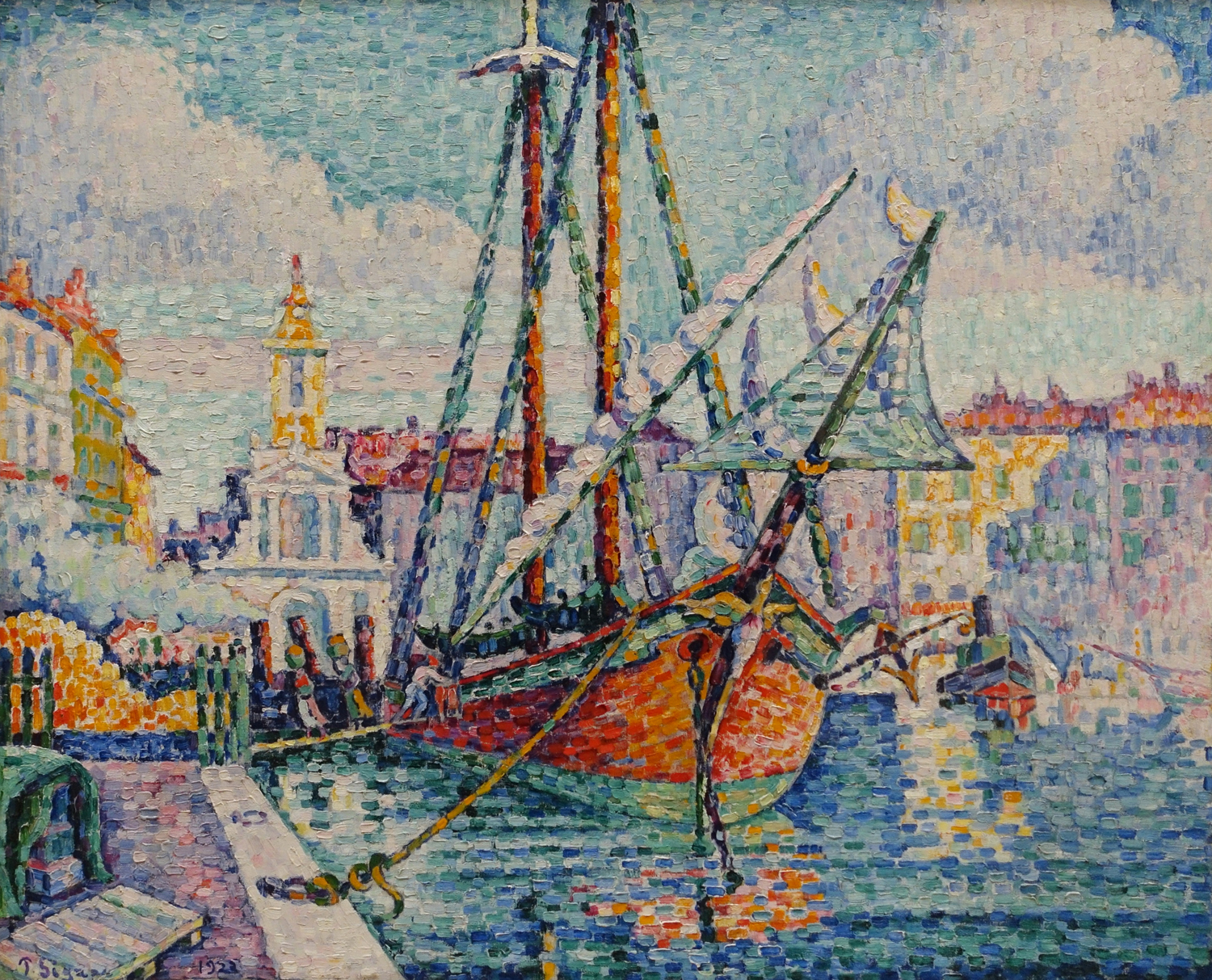 Le Bateau d'Oranges, Marseille, 1923