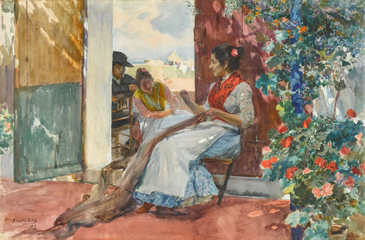 Mending the Net, 1902