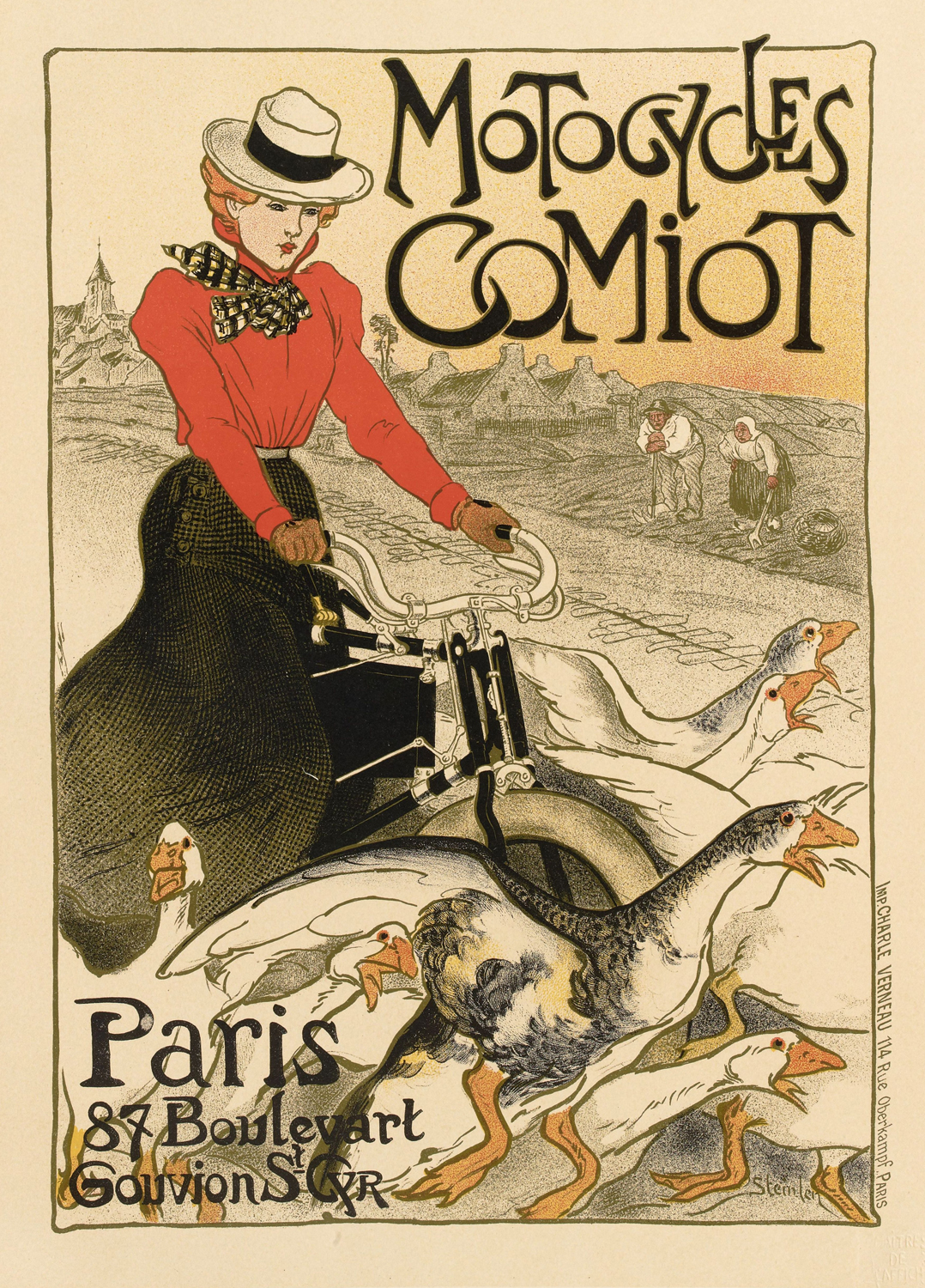 Motocycles Comiot, 1895