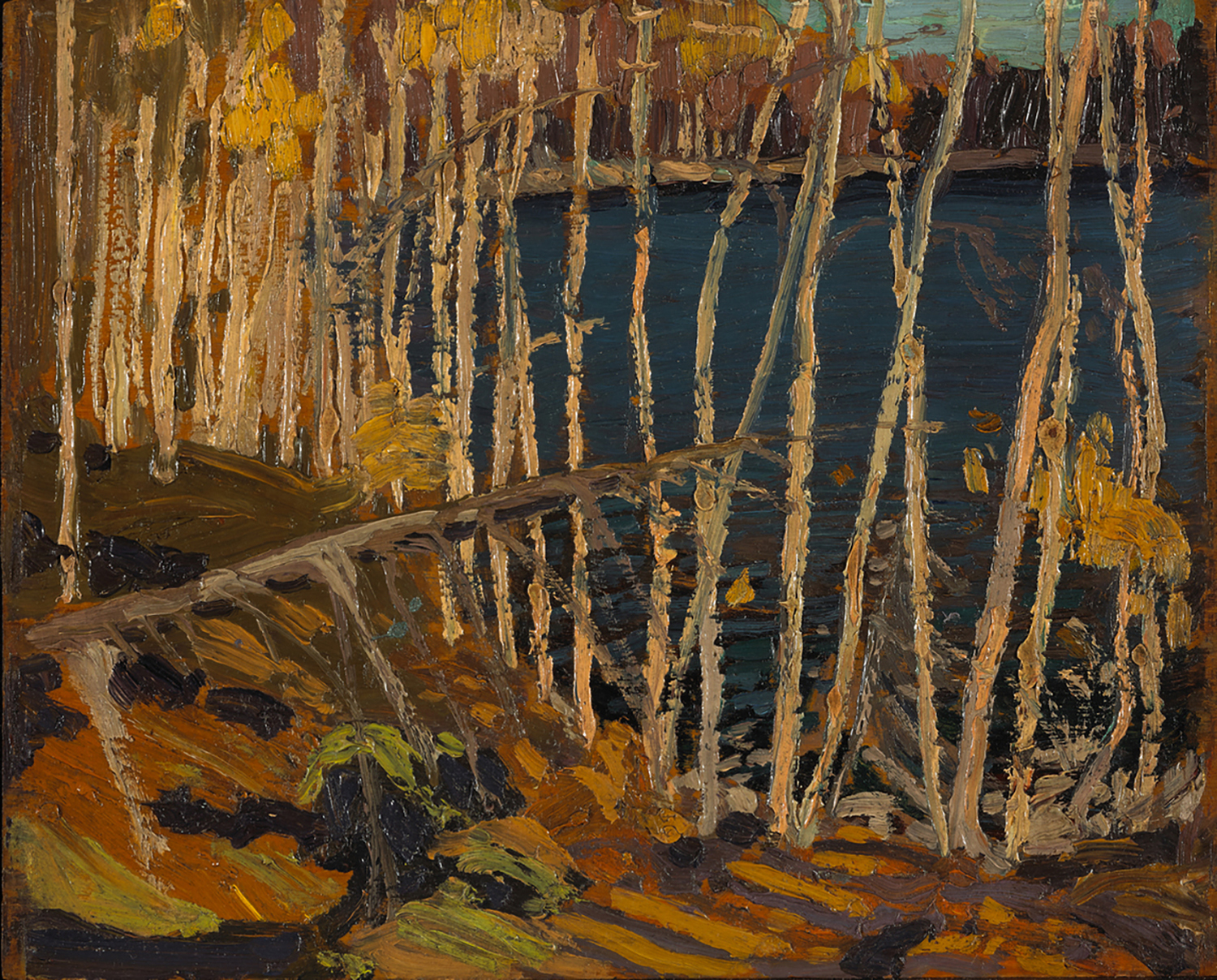 Blue Lake Sketch for the Northland, c. 1915-16