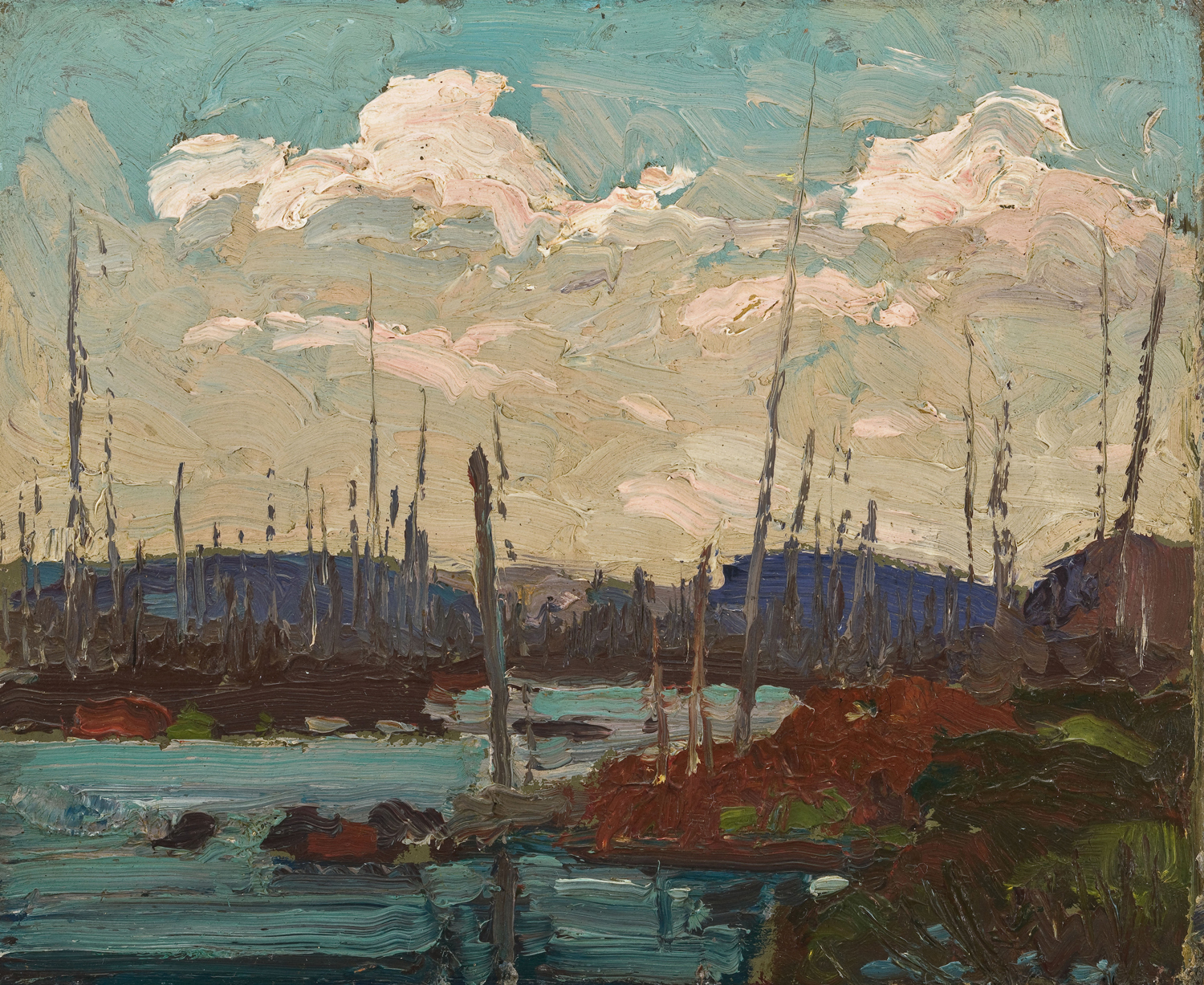 Burned Over Swamp, 1915