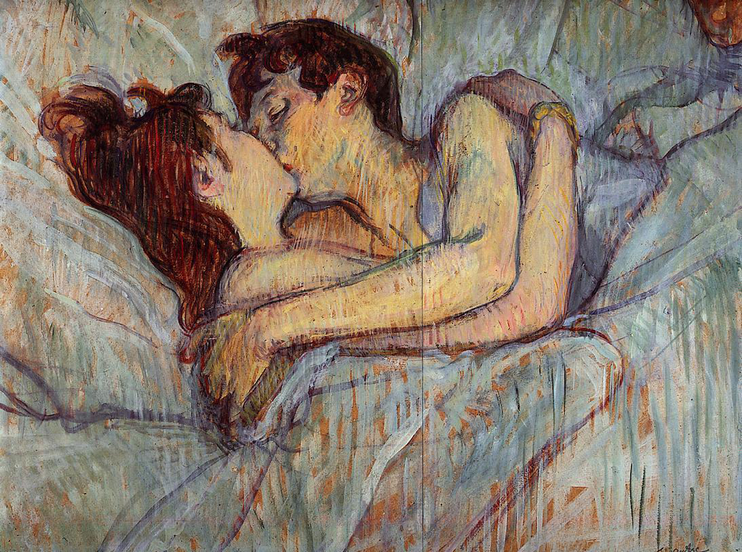 The Kiss in Bed, c. 1892-93