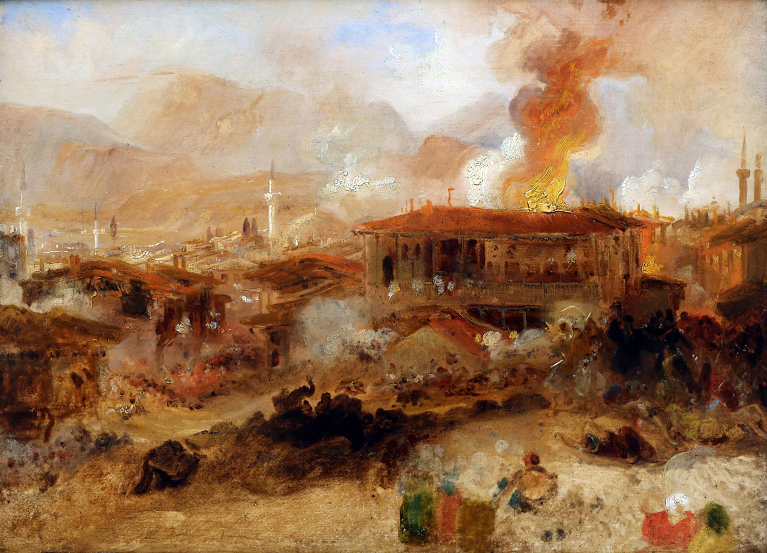 Fire in Constantinople