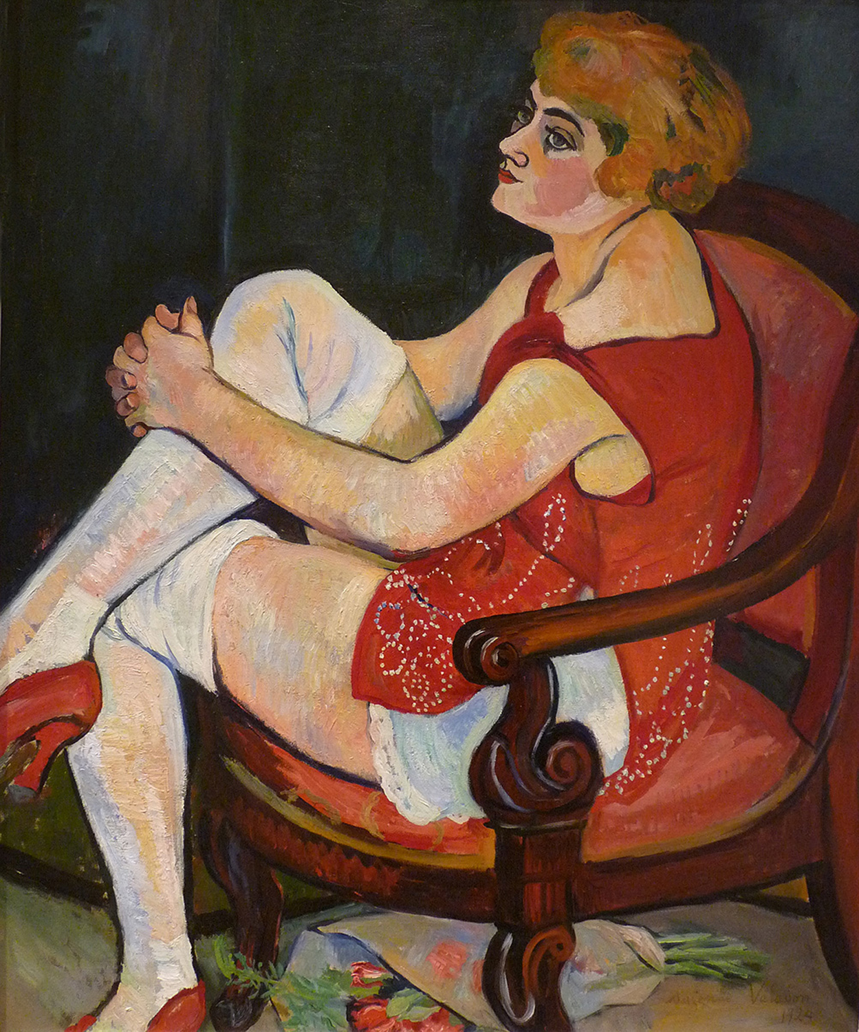 La Femme aux Bas Blancs (The Woman with White Stockings), 1924