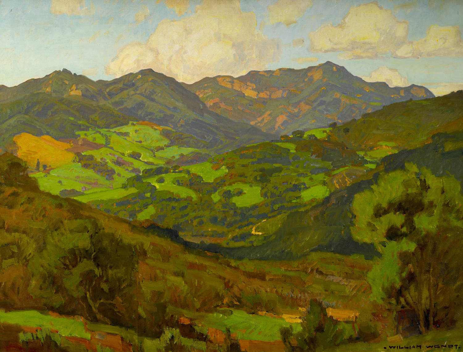 Converging Fields (Mountains of Malibu), 20th century