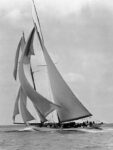 The Schooner Half Moon at Sail 1910s