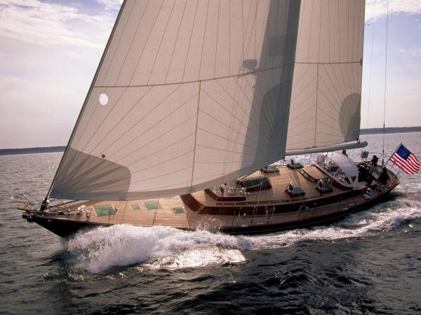 Sailboat Leaning To the Side I