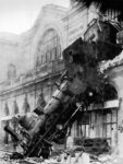 Train Wreck at Montparnasse Paris 1895 1 Just Wall Decor Train Wreck at Montparnasse Paris 1895