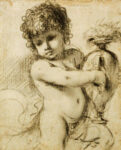 A Putto with a Vase 1 Just Wall Decor A Putto with a Vase