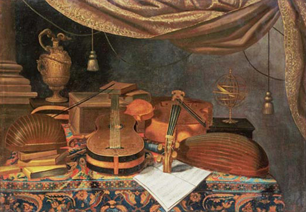 A Guitar, a Cello, Lutes