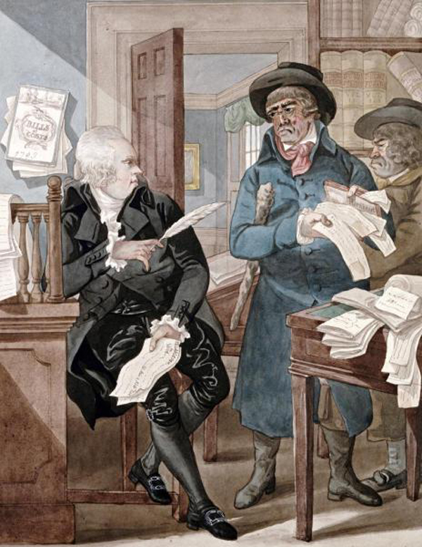 A Baliff and an Attorney - a Match for the Devil