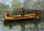 Fishing From a Canoe 1 Just Wall Decor Fishing From a Canoe