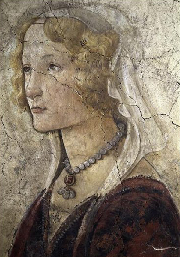 A Young Woman Receives Gifts From Venus and The Three Graces (detail)