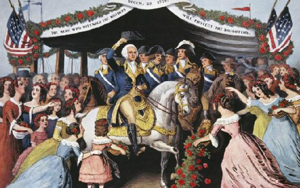 Washington's Reception, On The Bridge Trenton