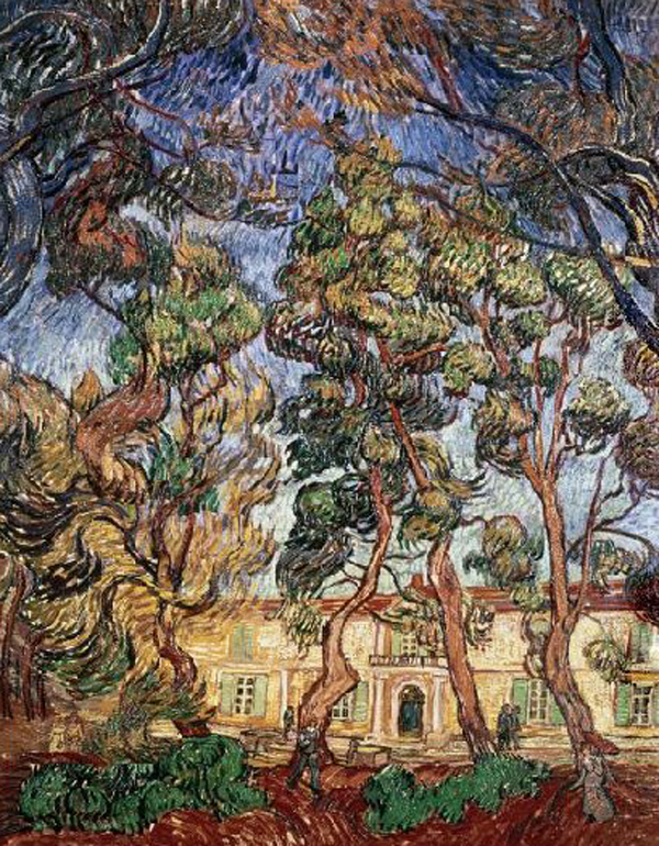 Trees in the Garden of Saint-Paul Hospital