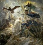 The Shadows of the French Warriors Led by Victory 1 Just Wall Decor The Shadows of the French Warriors Led by Victory