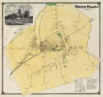 White Plains New York 1868 1 Just Wall Decor White Plains New York 1868
