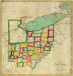 State of Ohio 1827 1 Just Wall Decor State of Ohio 1827