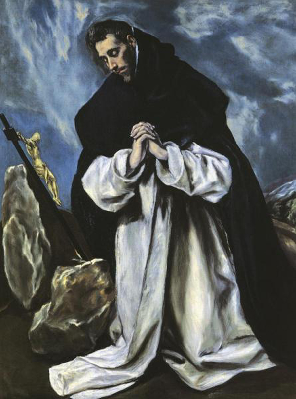 Saint Dominic in Prayer