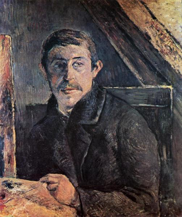 Self Portrait At the Easel