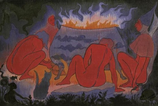Les Sorcieres Autour du Feu 1891