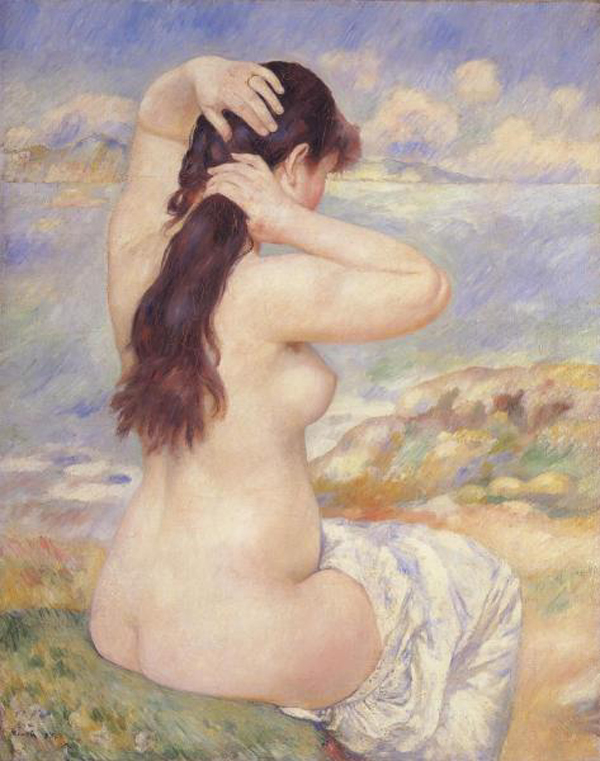 Bather Arranging Her Hair