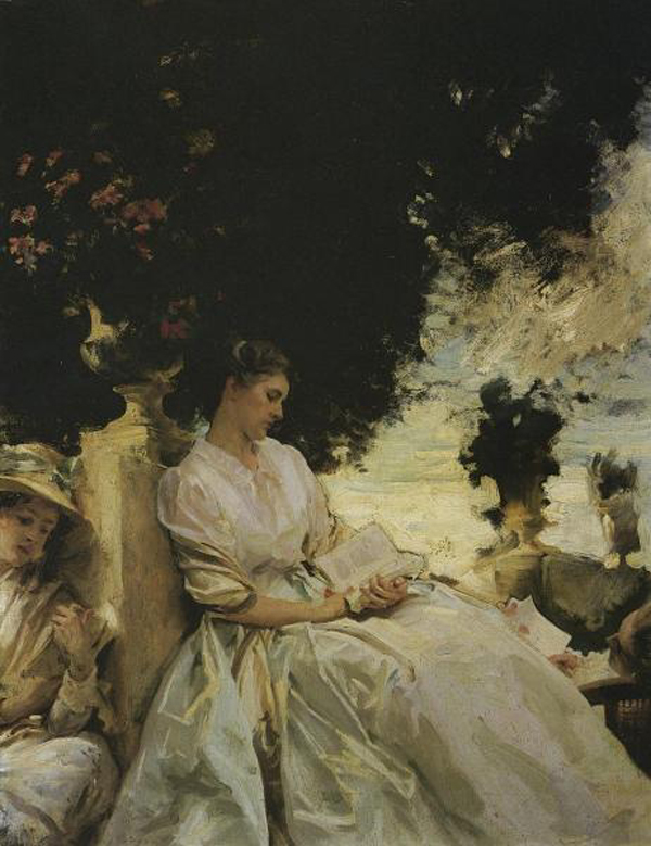 Jane de Glehn in Curfu