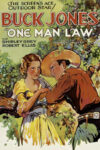 Buck Jones One Man Law 1932 1 Just Wall Decor Buck Jones One Man Law 1932