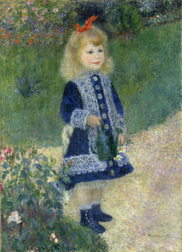 A Girl with a Watering Can, 1876