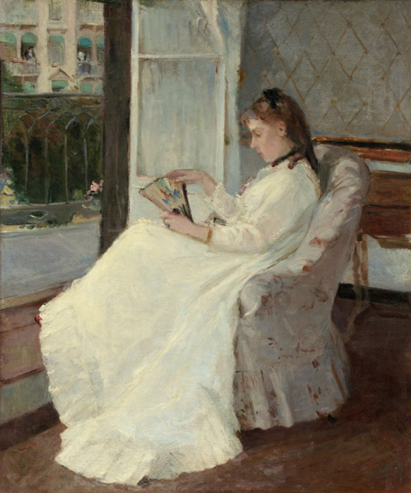 The Artist's Sister at a Window 1869