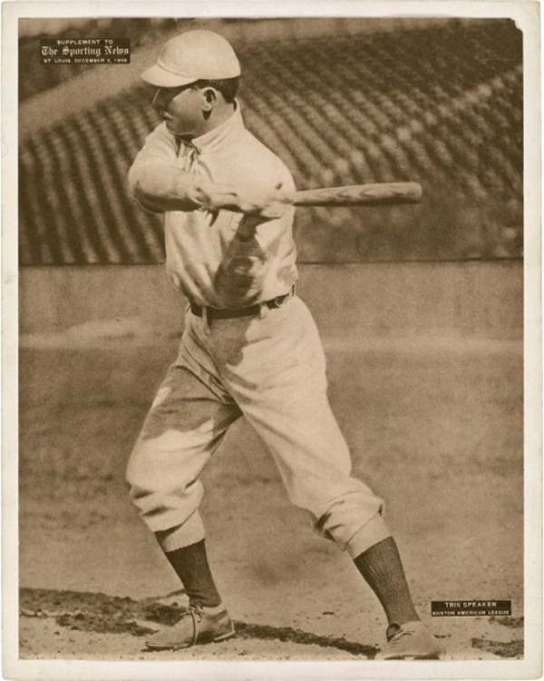 Tris Speaker, Boston American League, 1880