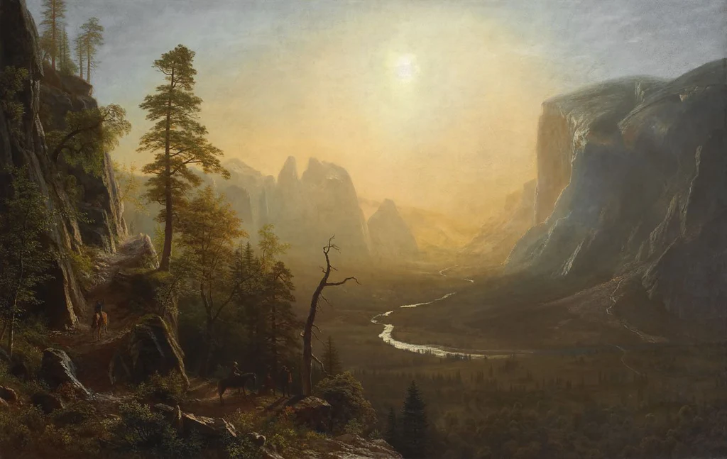 Yosemite Valley, Glacier Point Trail, ca. 1873