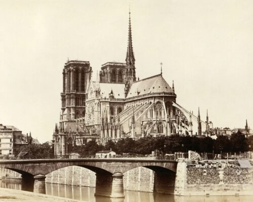 NotreDame c  Just Wall Decor Notre Dame c 1860