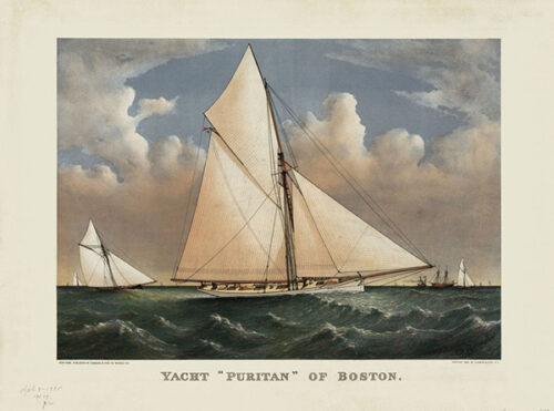 Yacht Puritan of Boston 1 Just Wall Decor Yacht Puritan of Boston